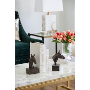 Horse Brown Bookends (Set of 2)