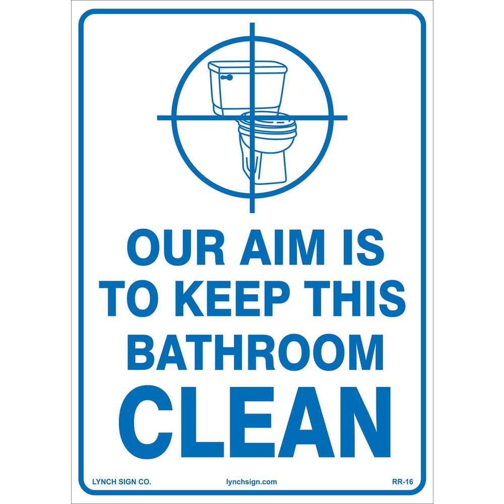 Cost Less All The Way Shop For Things You Love Please Help Keep This Restroom Clean Plastic Sign