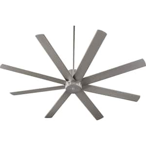 Proxima 72 in. Indoor Satin Nickel Ceiling Fan with Wall Control