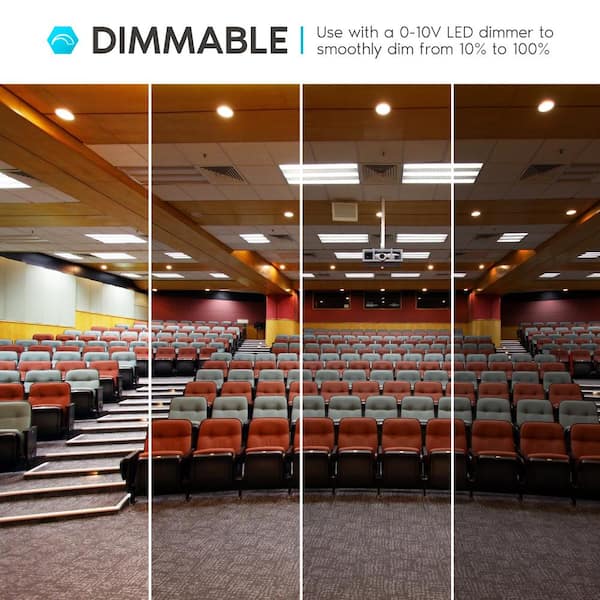 8 in. Canless Light with J-Box Commercial CCT 16-Watt/21-Watt/27-Watt Dimmable Remodel Integrated LED Recessed Light Kit