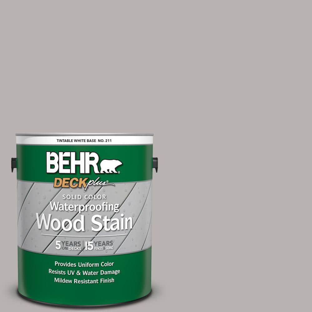 1 gal. #790E-3 Porpoise Solid Color Waterproofing Exterior Wood Stain