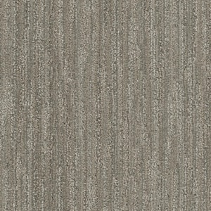 High Castle - Stockade - Gray 45 oz. SD Polyester Pattern Installed Carpet