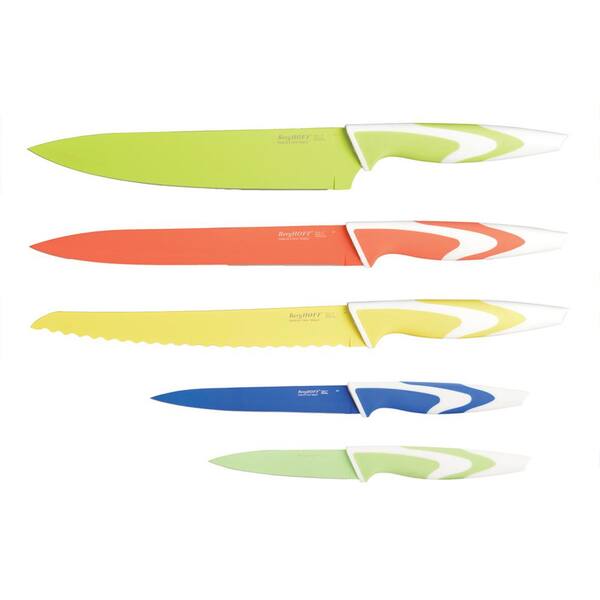 BergHOFF Studio 5-Piece Colored Knife Set