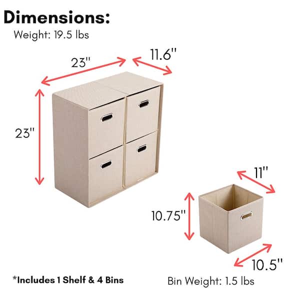 https://images.thdstatic.com/productImages/1aef4920-21aa-4493-b7d7-b6494707f2d9/svn/cream-birdrock-home-cube-storage-organizers-11245-1f_600.jpg