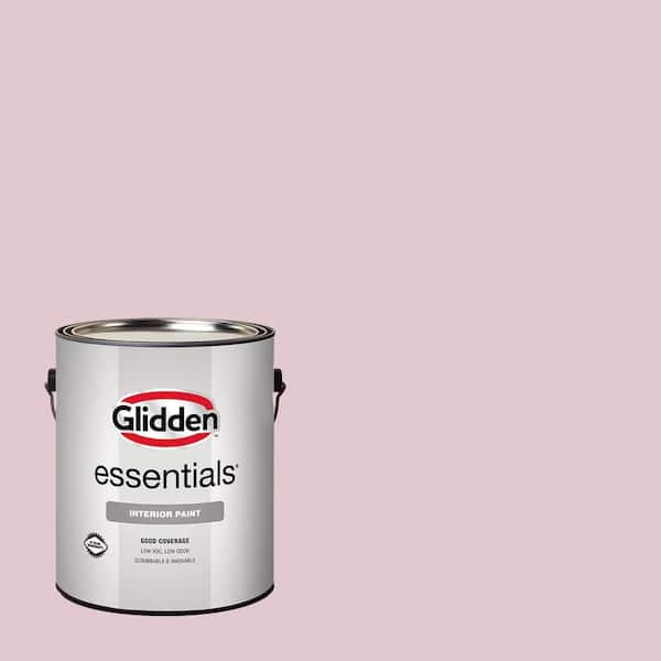 Glidden Essentials 1 gal. PPG1048-3 Rose Cloud Semi-Gloss Interior Paint