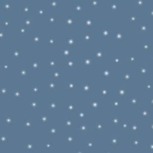 Stars Twinkle Blue Vinyl Strippable Roll (Covers 54 sq. ft.)