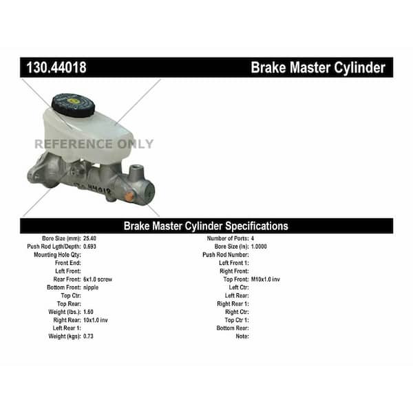 Centric Parts Premium Master Cylinder - Preferred