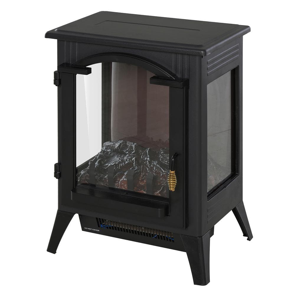 23 in. Electric Cabinet Infrared Space Heater with Cool-to-the-Touch, Overh