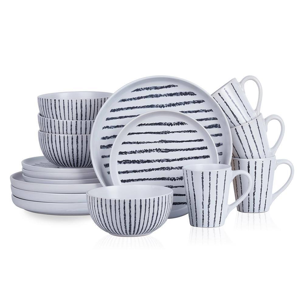 STONE LAIN Stone Lain Nova 16Piece Dinnerware Set Stoneware, Service