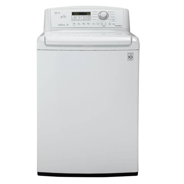LG 4.5 cu. ft. High-Efficiency Top Load Washer in White, ENERGY STAR-DISCONTINUED