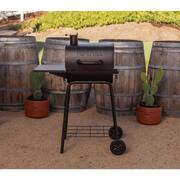 17.5 in. Barrel Charcoal Grill in Black