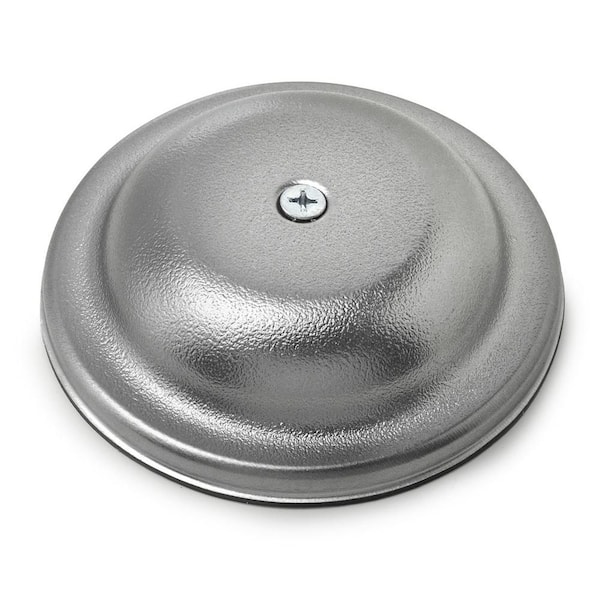 Oatey 5 in. Plastic Bell Cleanout Cover Plate in Chrome