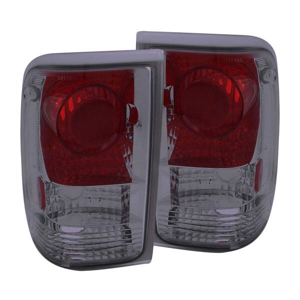 ANZO 1993-1997 Ford Ranger Taillights Smoke