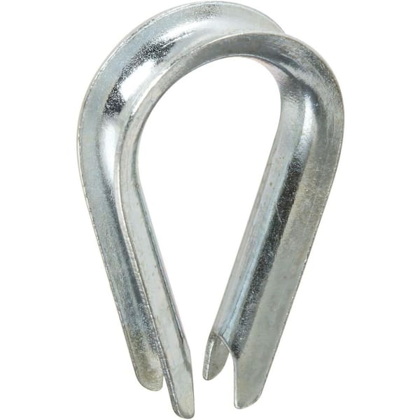 National Hardware 1/4 in. Zinc-Plated Rope Thimble
