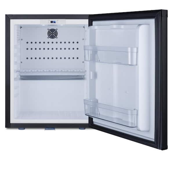 16 in. 0.7 cu. ft. Mini Fridge without Freezer in Black