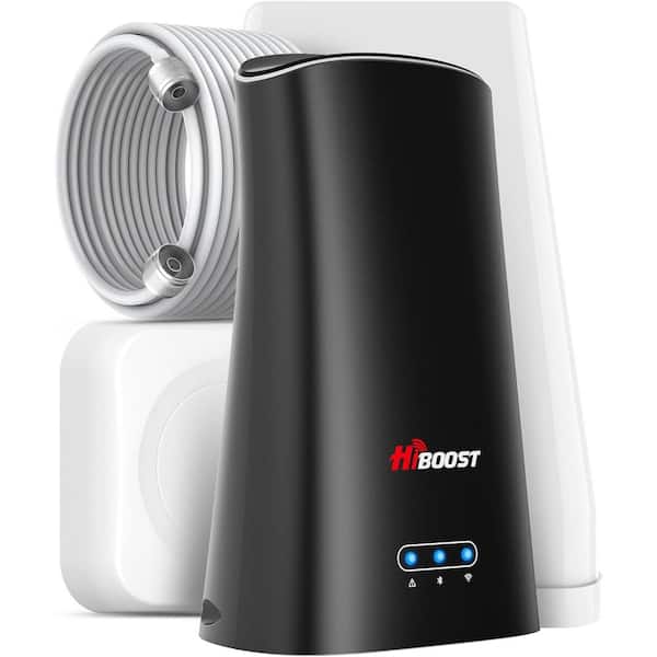 Cell Phone Booster, Up to 2,000 sq. ft., All US Carriers - Verizon, AT&T, T-Mobile, Sprint and More, FCC Approved