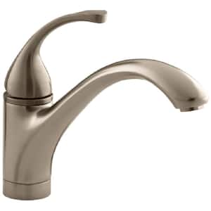 Forte Single-Handle Standard Kitchen Faucet with Lever Handle in Vibrant Brushed Bronze