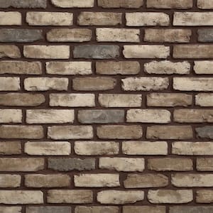 Old Chicago Cafe 8.20 in. x 2.50 in. Thin Brick 10.76 sq. ft. Flats Manufactured Stone Siding