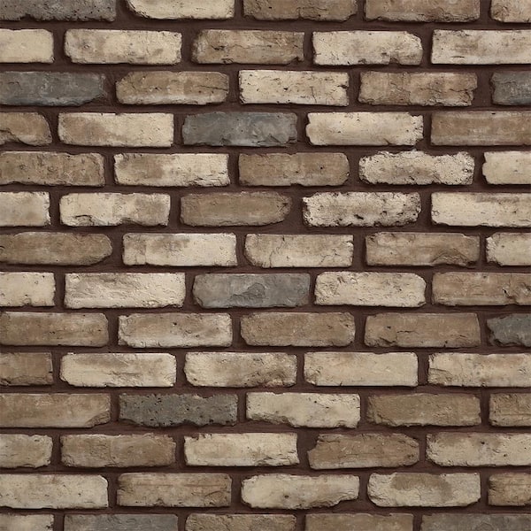 Koni Brick Old Chicago Cafe 8 20 In X 2 50 In Thin Brick 10 76 Sq Ft Flats Manufactured Stone Siding Kbft 449cafe The Home Depot