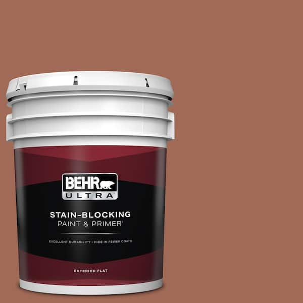 BEHR ULTRA 5 gal. #S180-6 Perfect Penny Flat Exterior Paint & Primer