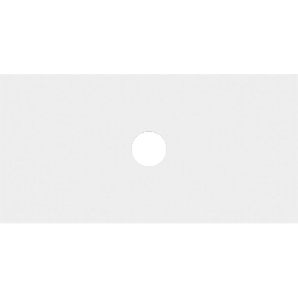 White Rectangular PVC Ceiling Medallion