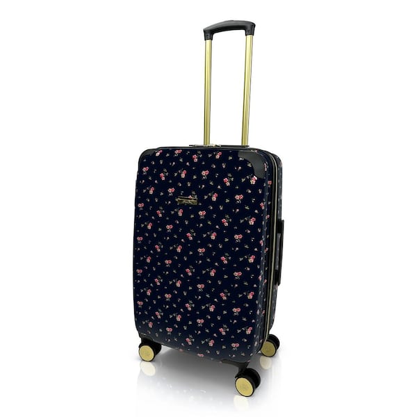 American Flyer Fleur De Lis 4-Piece Luggage Set - Black