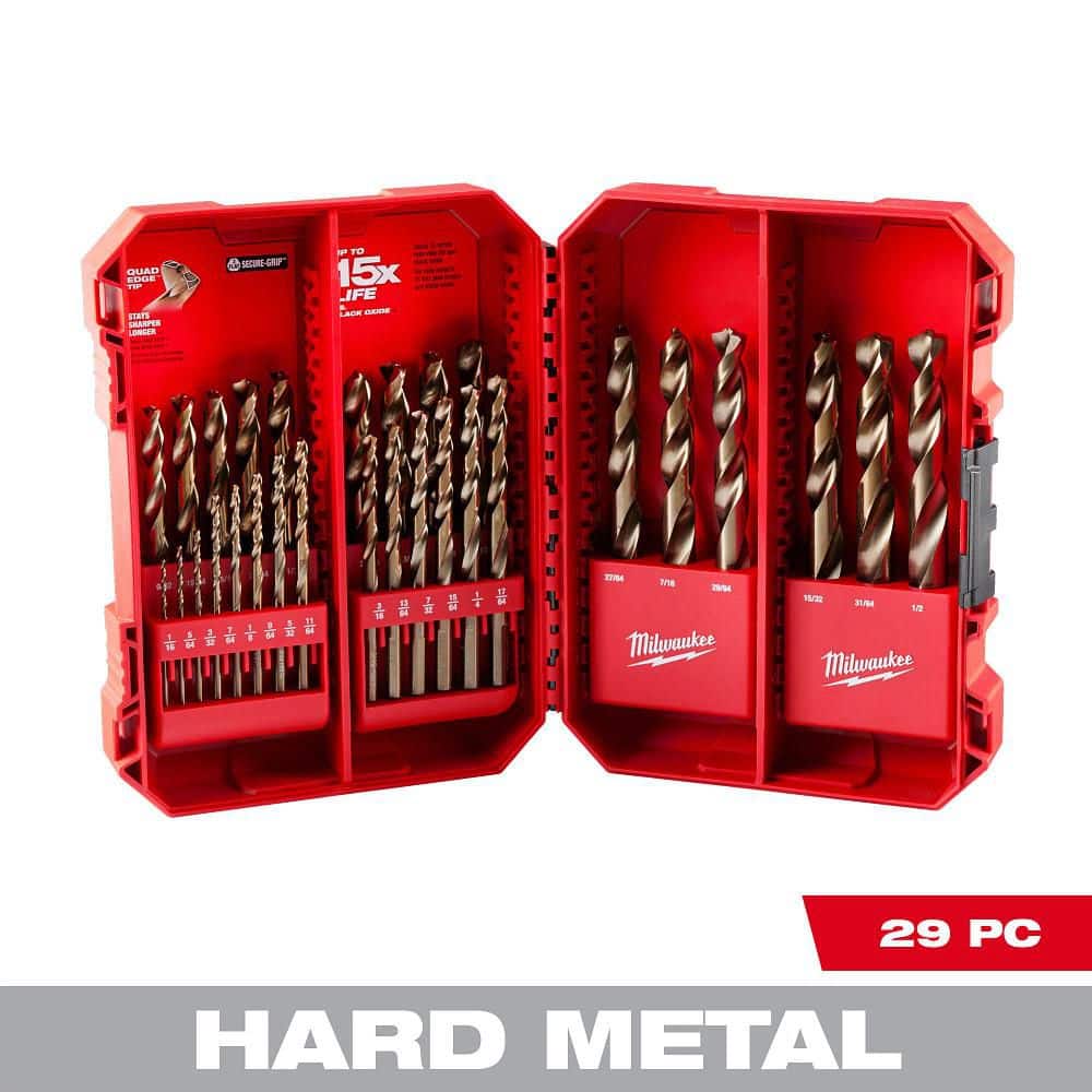 Reviews for Milwaukee Cobalt Red Helix Drill Bit Set for Drill