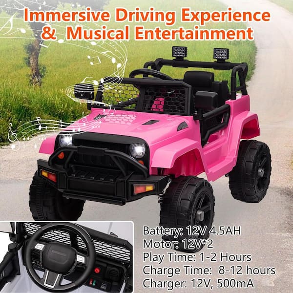 Jeep Electric Cars For 10 Year Olds Garvee Electric Ride-On Jeep