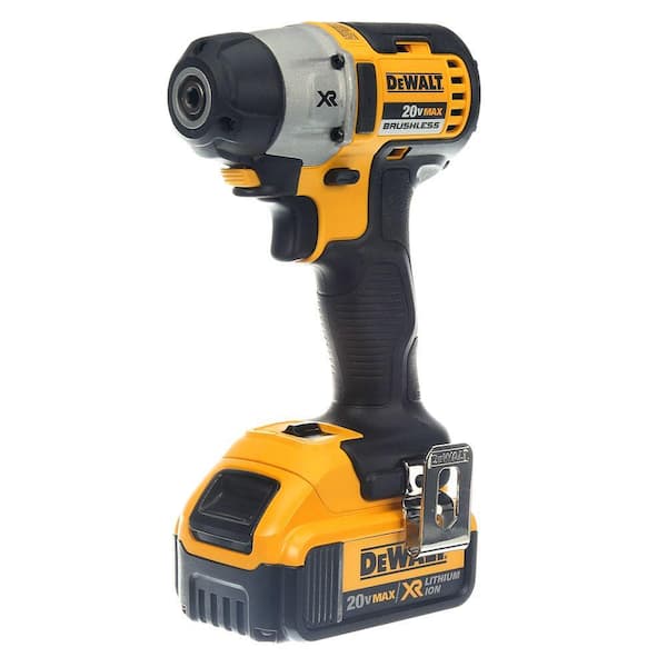 DEWALT 20-Volt Max XR Lithium-Ion 1/4 in. Cordless 3-Speed Brushless Impact Driver