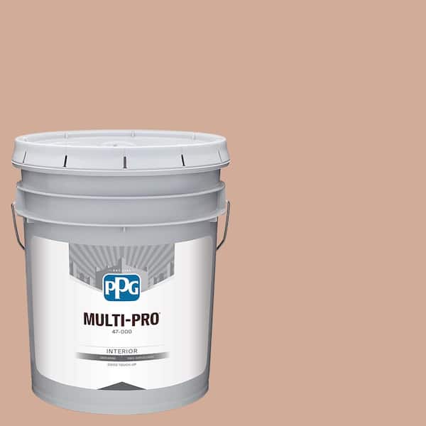 MULTI-PRO 5 gal. PPG16-01 Sombrero Tan Eggshell Interior Paint