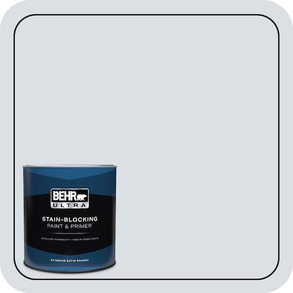 BEHR ULTRA 1 qt. #MQ3-26 Mainsail Satin Enamel Exterior Paint & Primer