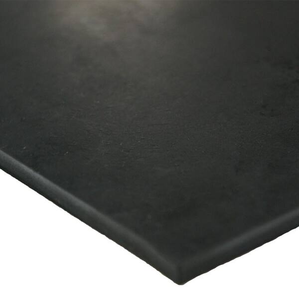 Rubber-Cal 0.062 in. T x 4 in. W x 36 in. L Neoprene Sheet 80A Durometer Smooth Finish No Backing in Black