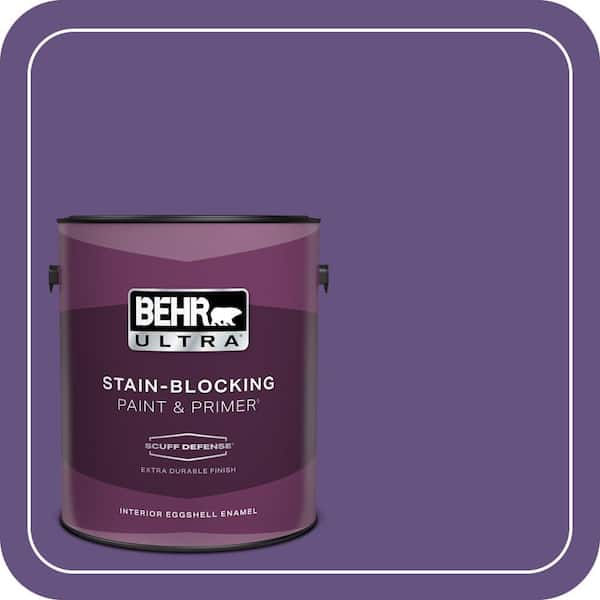 BEHR ULTRA 1 gal. Home Decorators Collection #HDC-MD-25 Virtual Violet Extra Durable Eggshell Enamel Interior Paint & Primer