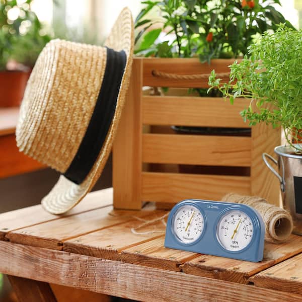 Cabilock Dial Barometer Outdoor Temperature Gauge Indoor Thermometer for  Home Mini Hygrometer Humidity Meter Station Outdoor Pressure Gauge  Barometer
