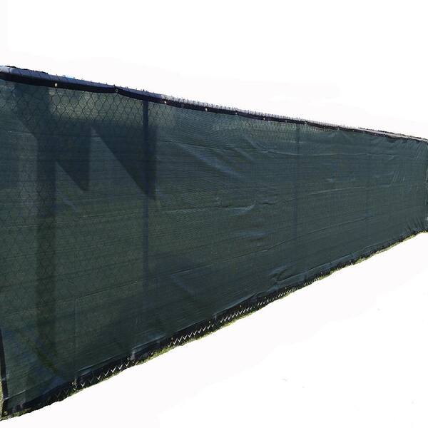 Xcel 48 in. H x 300 in. W Polyethylene Dark Green Privacy / Wind Screen Garden Fence