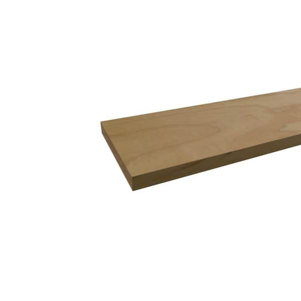 Maple Board (Common: 1 in. x 6 in. x R/L; Actual: 0.75 in. x 5.5 in. x R/L)