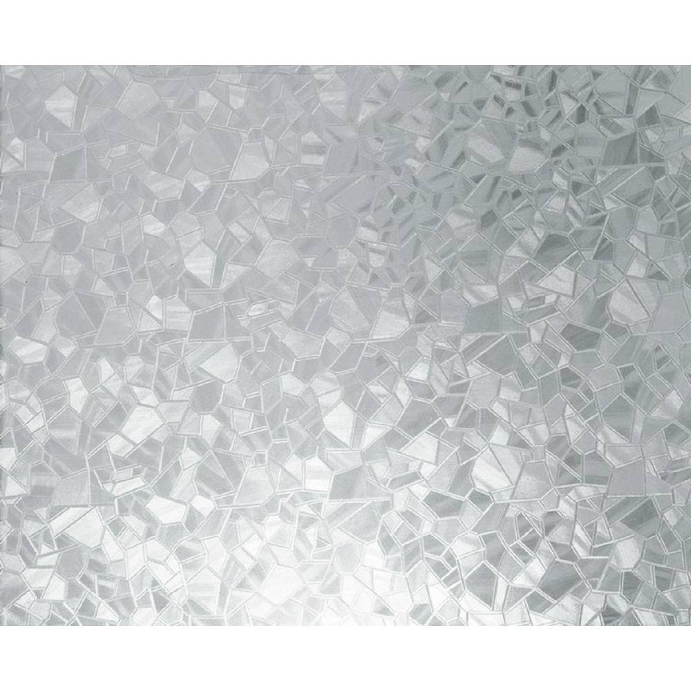 dcfix 35 in. x 59 in. Splinter Static Cling Window Film F3385019 The Home Depot