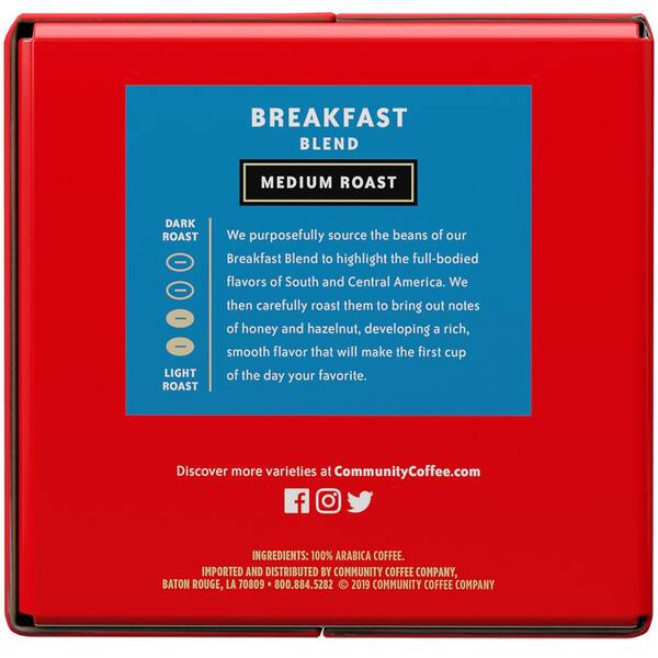 Community Coffee Breakfast Blend Medium 