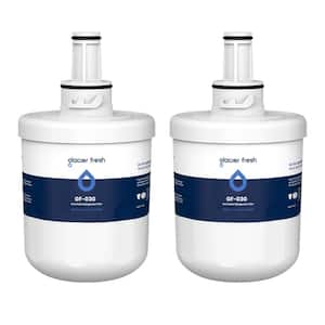 Refrigerator Water Filter Accessories Compatible with Samsung* Aqua-Pure Plus, 2 pack