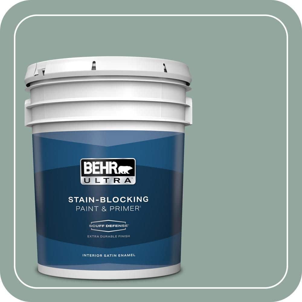 5 gal. #PPU12-05 Lotus Leaf Extra Durable Satin Enamel Interior Paint & Primer price history on PriceWatchPro
