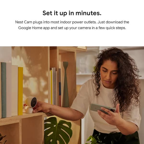 Nest cam best sale indoor home depot