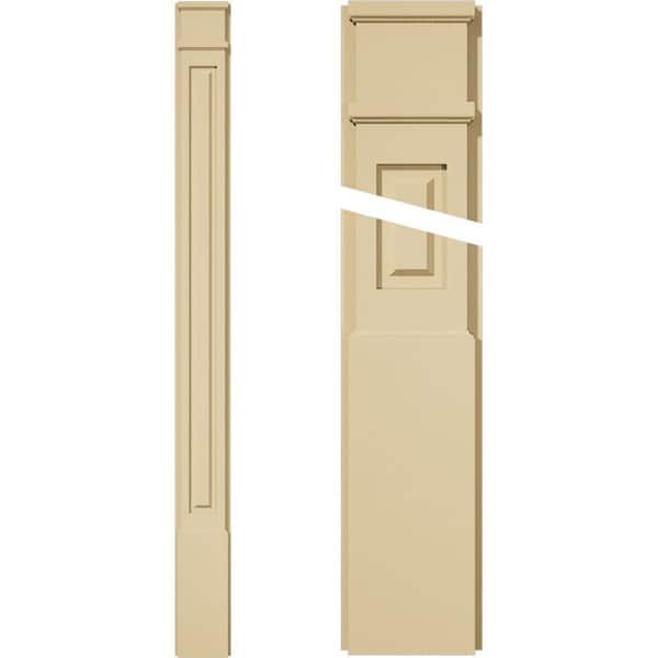 Ekena Millwork 2 in. D x 7 in. W x 82 in. L Primed Polyurethane Pilaster 1- Pack