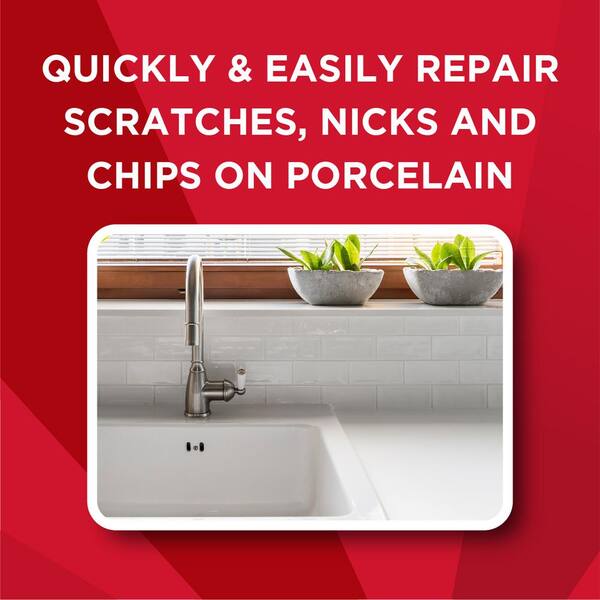 Does Homax Porcelain Chip Fix Work? - Checking In With Chelsea