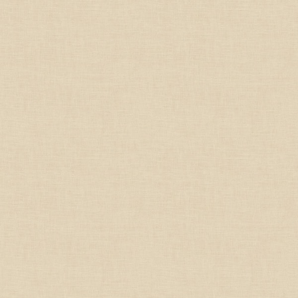 Unbranded Miniatures 2 Cream Plain Linen Design Matte Finish Non-Pasted Vinyl on Non-Woven Wallpaper Sample