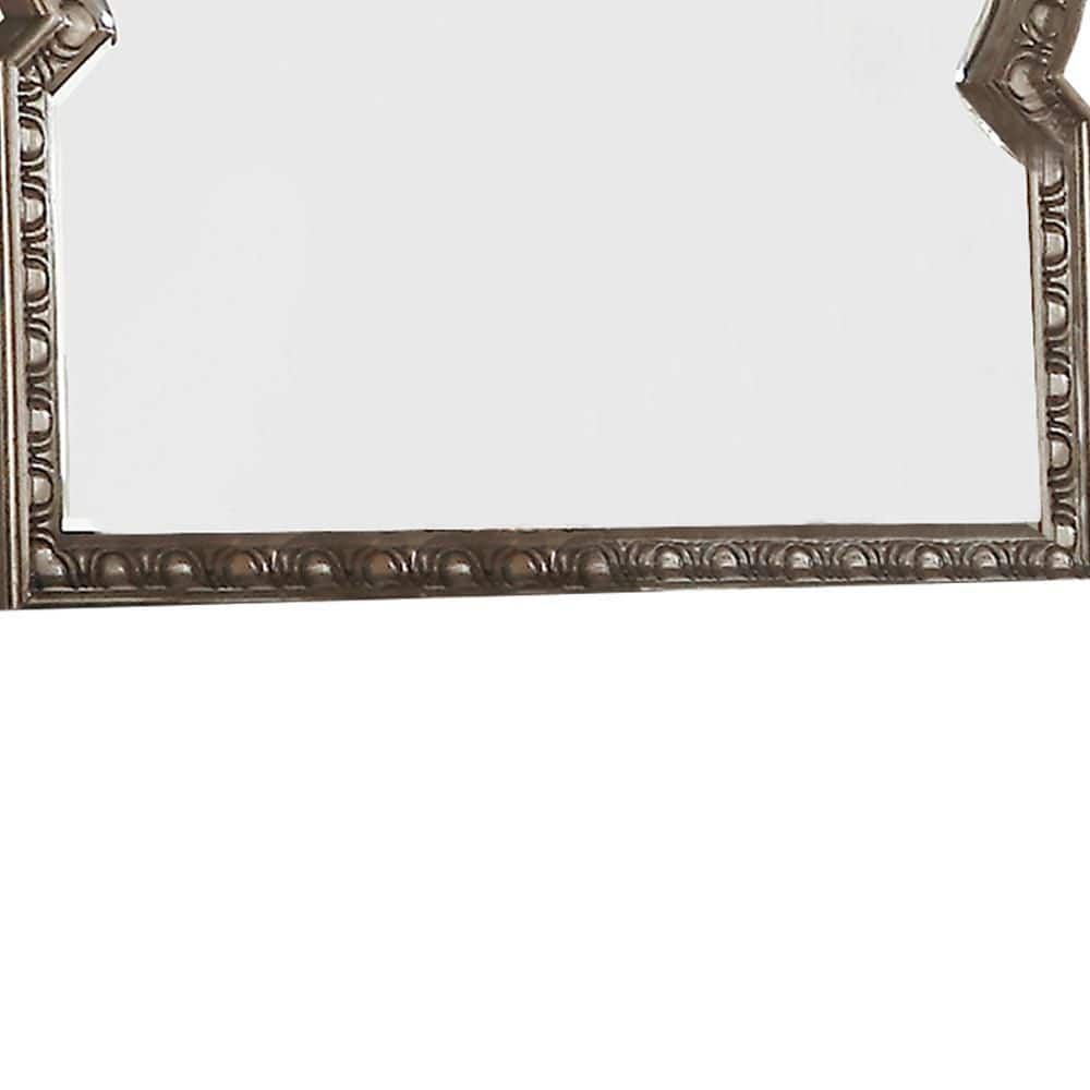 Northville Traditional Full-Length Wood Composite Mirror with Beveled Edge