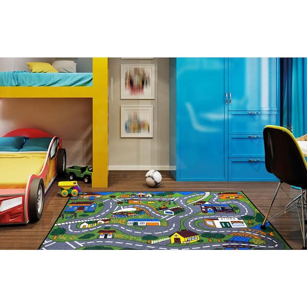 Zoomie Kids Ahmyra Diatom Mud Bath Rug with Non-Slip Backing