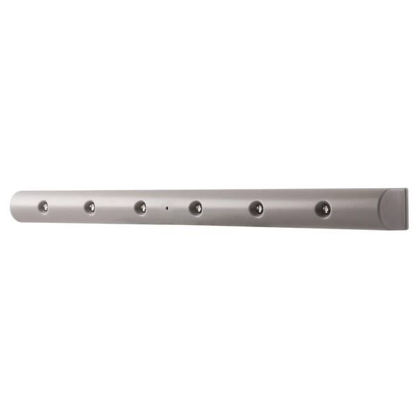 BAZZ 10 in. LED Silver Wireless Linear Under Cabinet Lighting with Motion Sensor