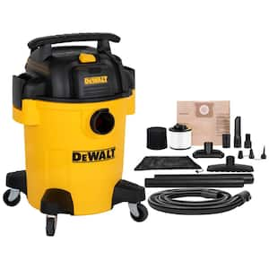 6 Gal. 4.0 HP Poly Wet/Dry Vacuum with Hose and Accessories