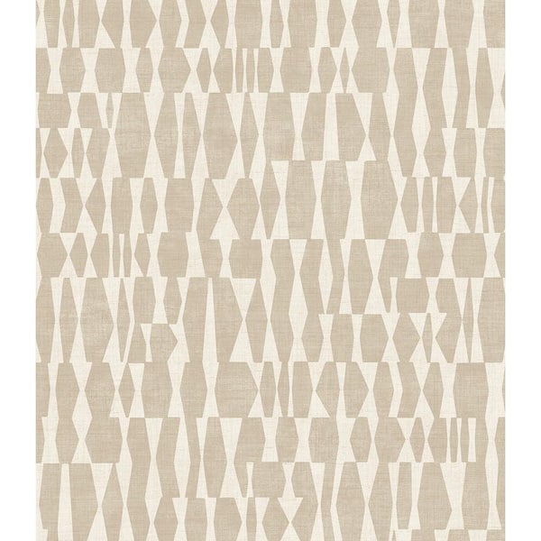 30.75 sq. ft. Soft Terrain The Ariel Vinyl Peel and Stick Wallpaper Roll