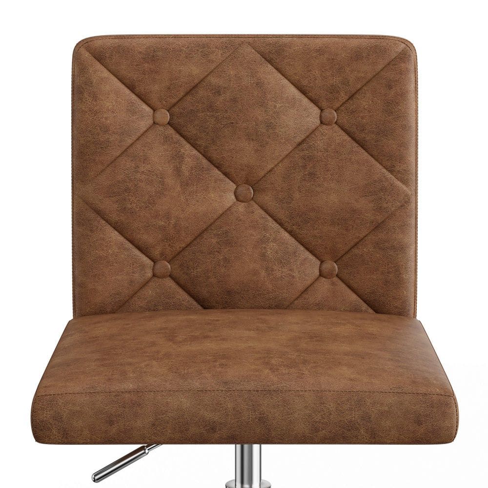 VECELO Swivel Ergonomic High Back Mesh Office Chair with Retractable Footrest - Thumbnail 3